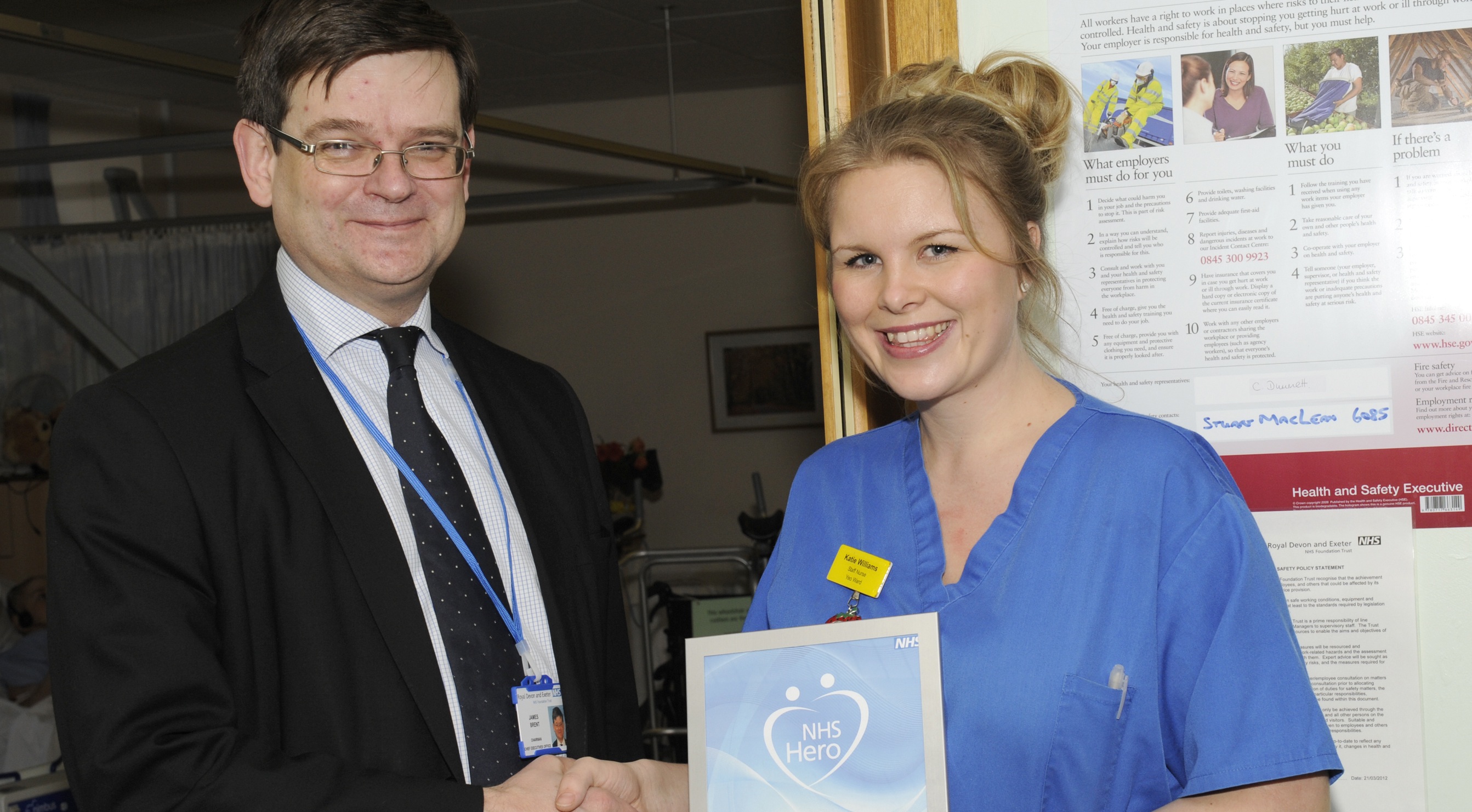 Royal Devon & Exeter’s Katie is a true NHS Hero The Exeter Daily